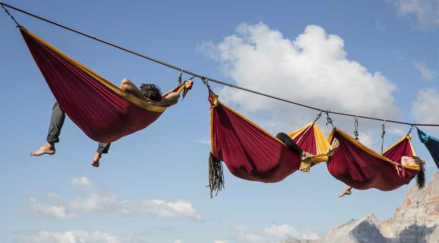 Monte Piana Extreme Slackline